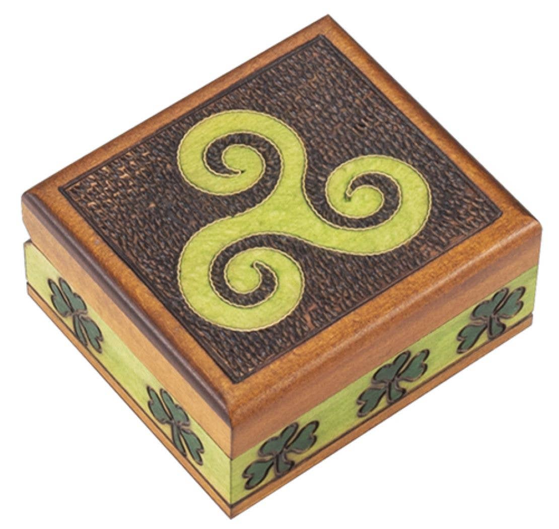 Celtic Box - Trefoyle Design