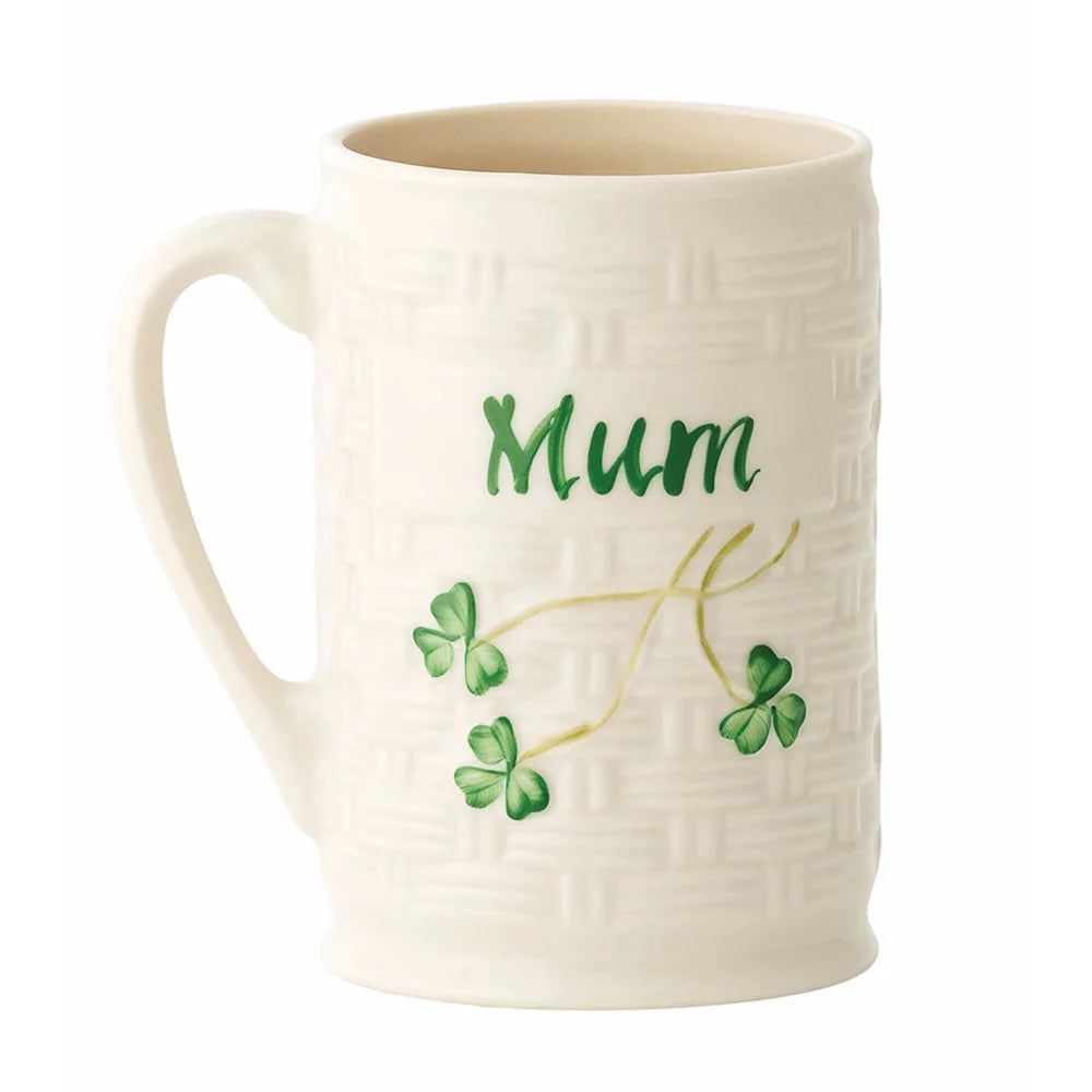 Belleek Classic Personalized Mug Mum