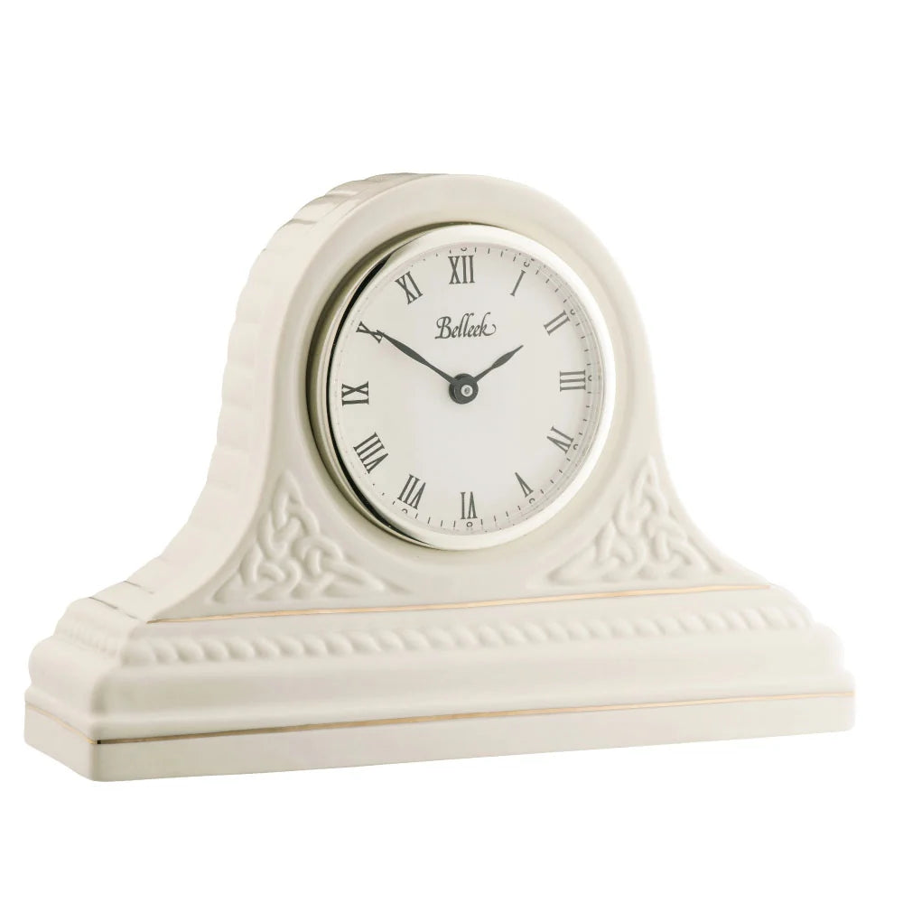 Belleek Classic - Celtic Mantel Clock