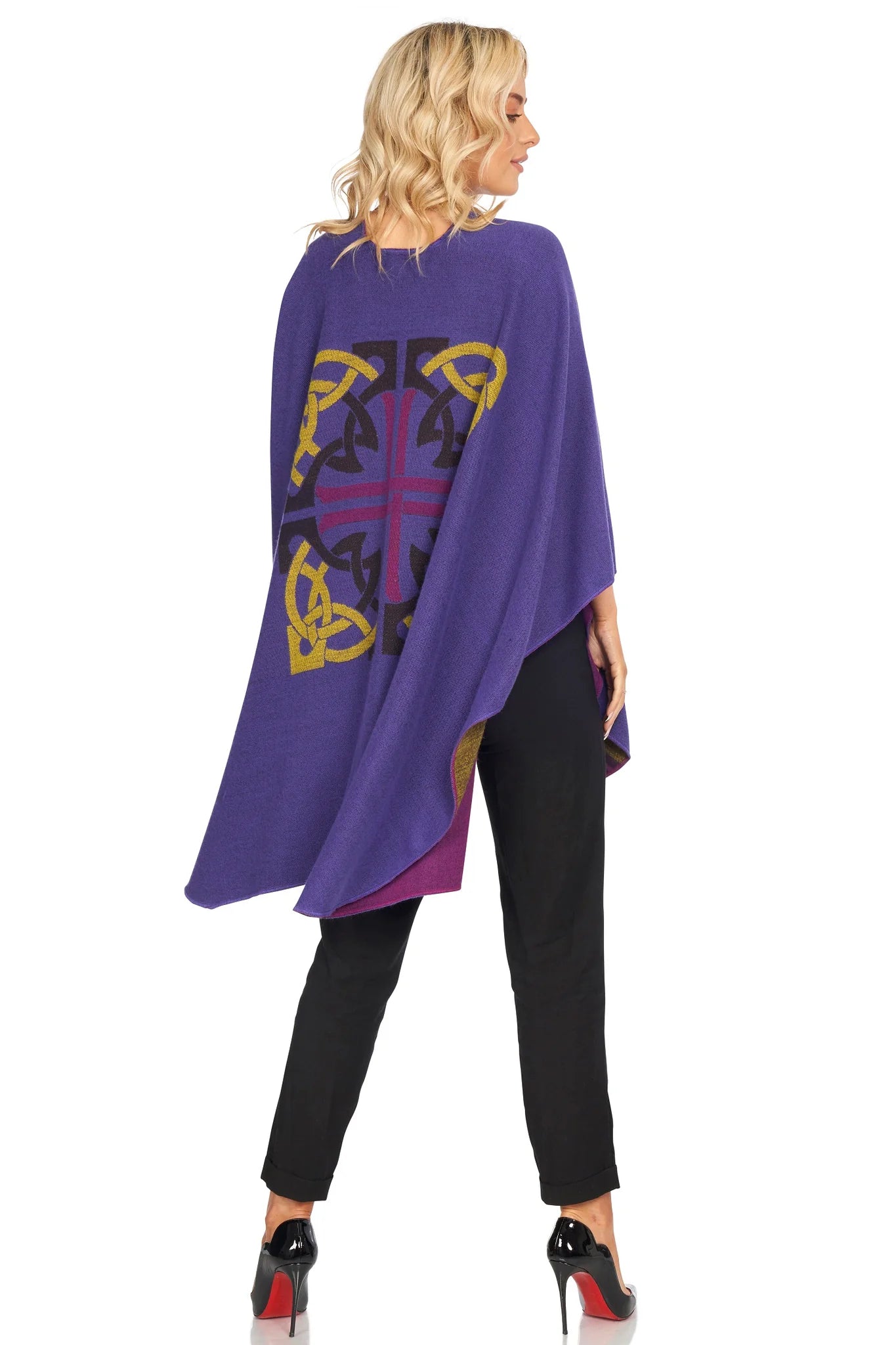 Jimmy Hourihan Shawl with Celtic Motif