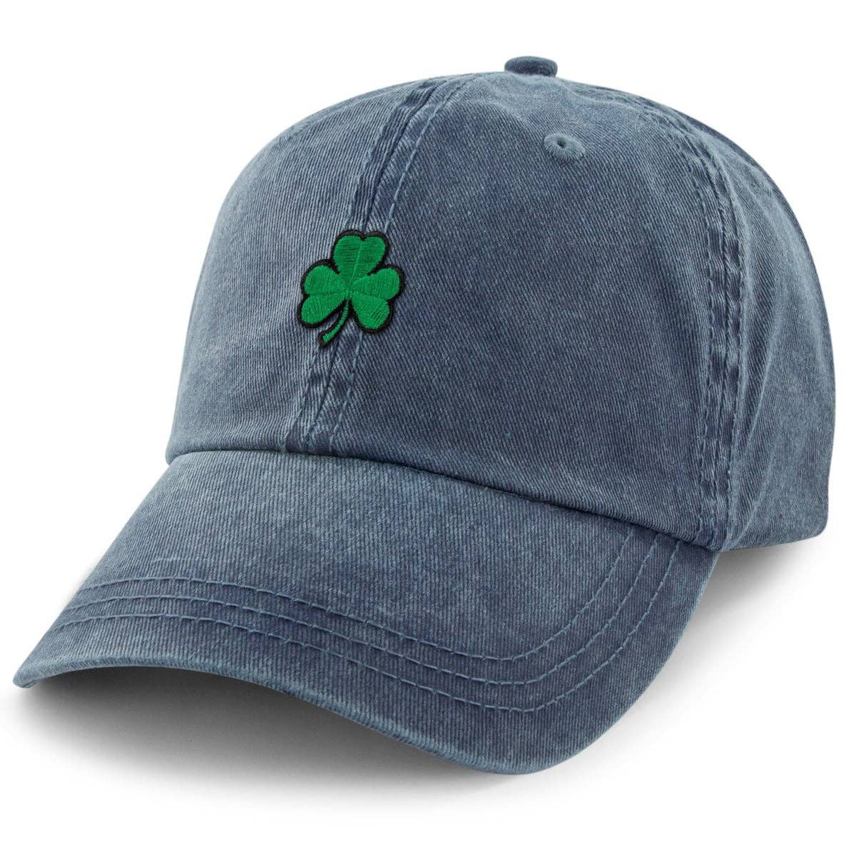 Mini Shamrock Washed Dad Hat
