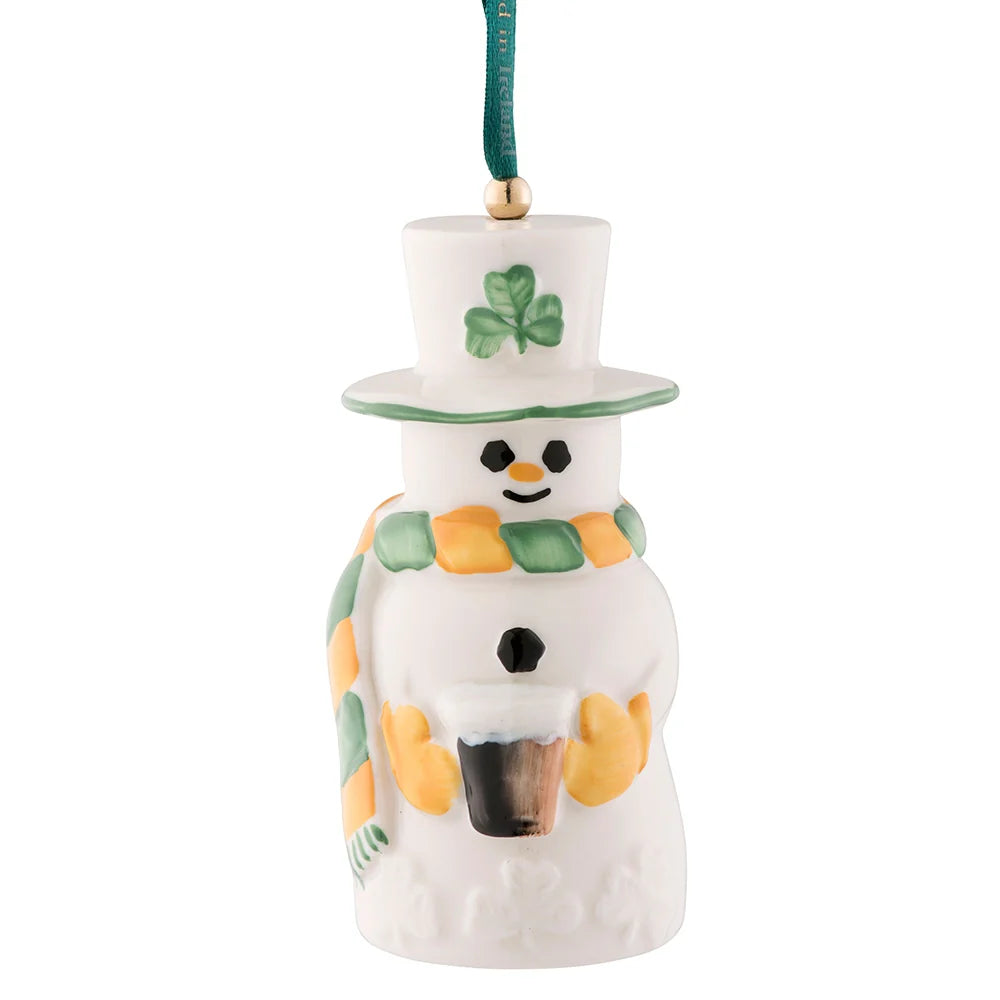 Paddy Snowman Bell Orn