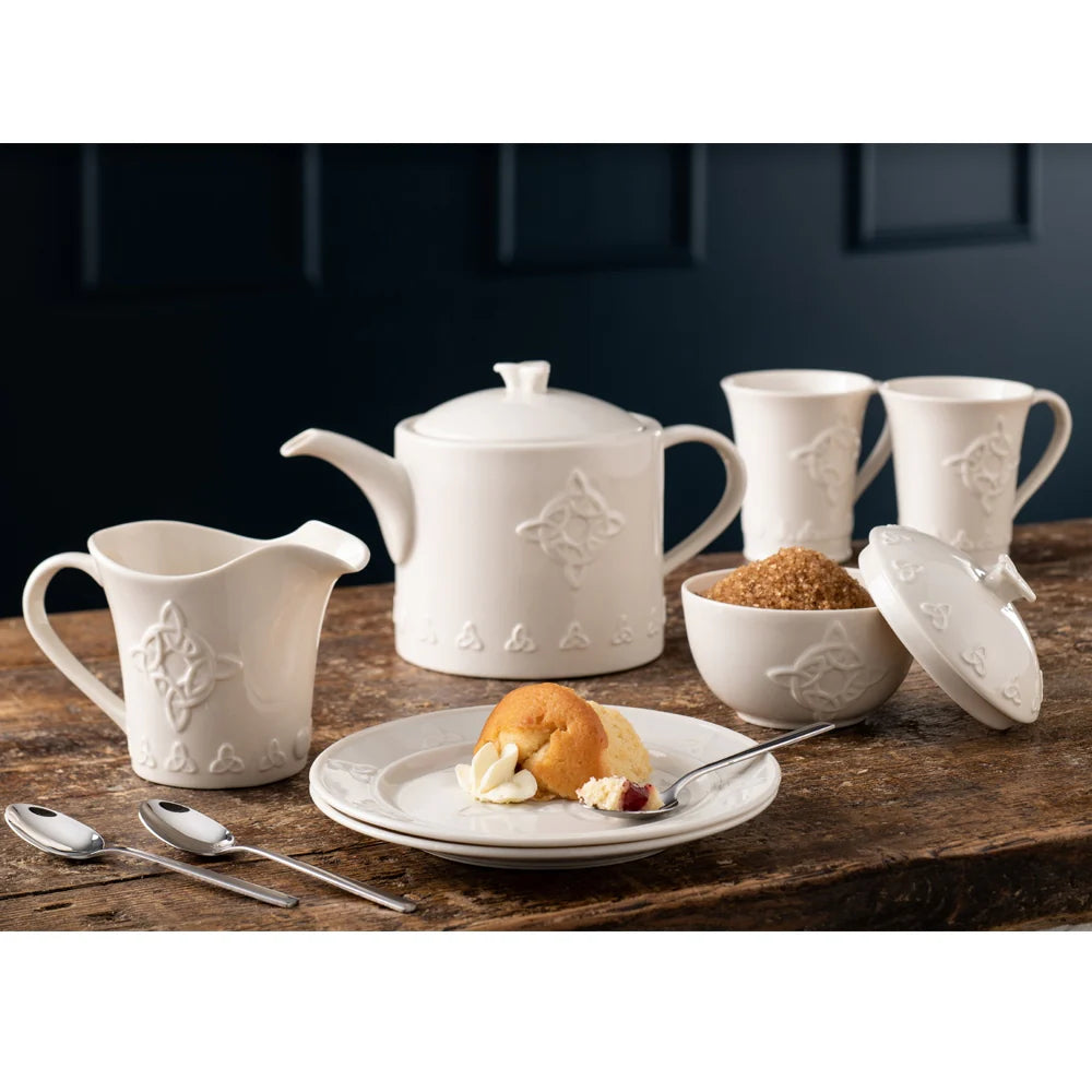 Belleek Classic Trinity Knot Cream Jug