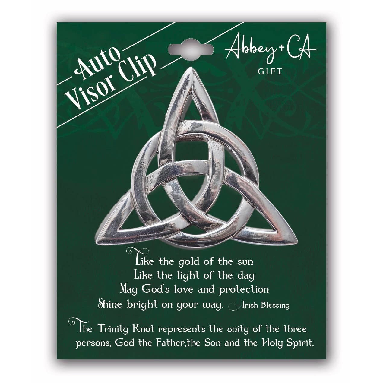 Trinity Knot Visor Clip