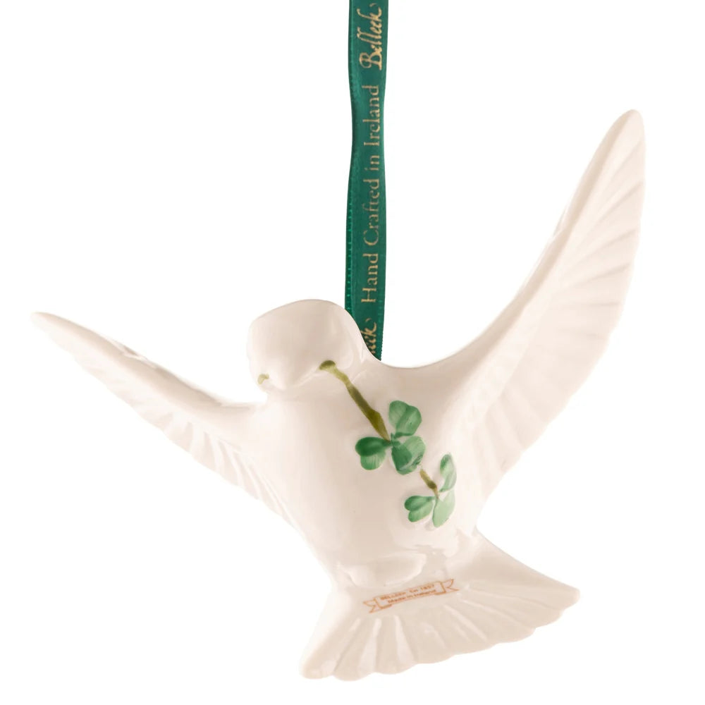 Belleek Dove Ornament