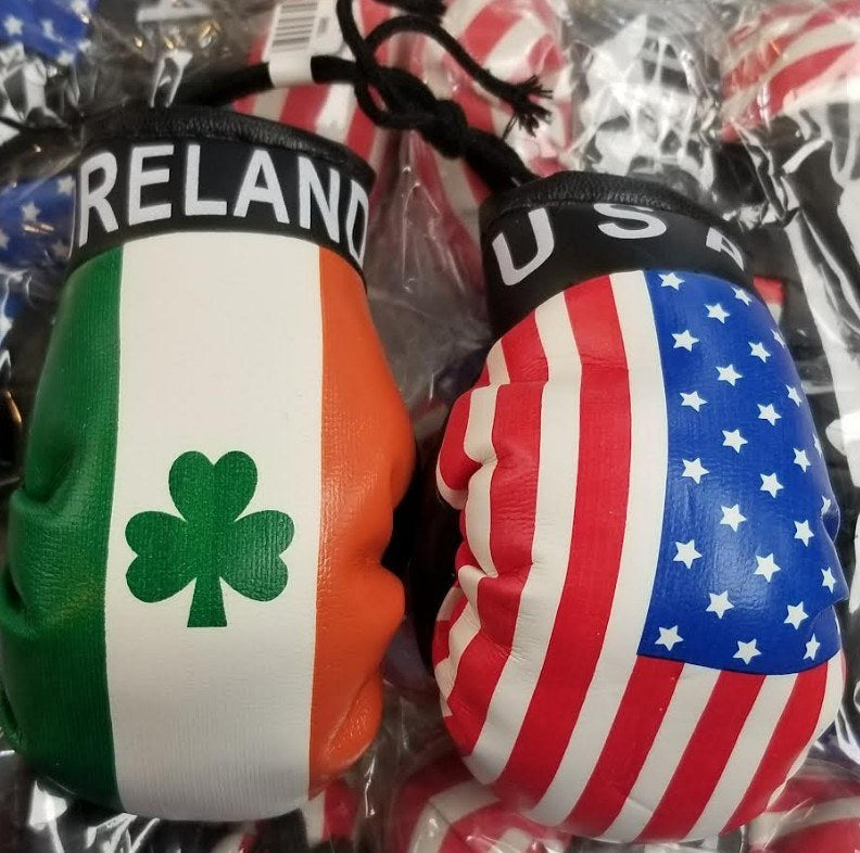 Mini Boxing Gloves-Irish American