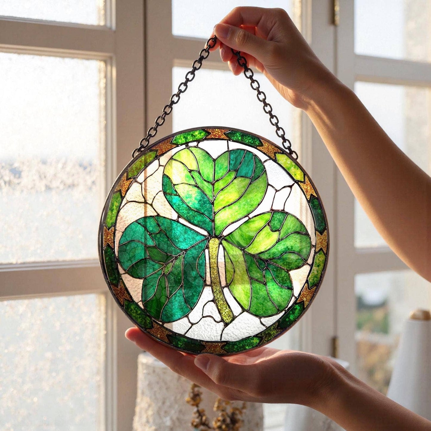 Shamrock Suncatcher