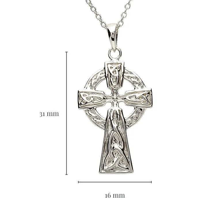 Shanore Sterling Silver Large Celtic Cross
