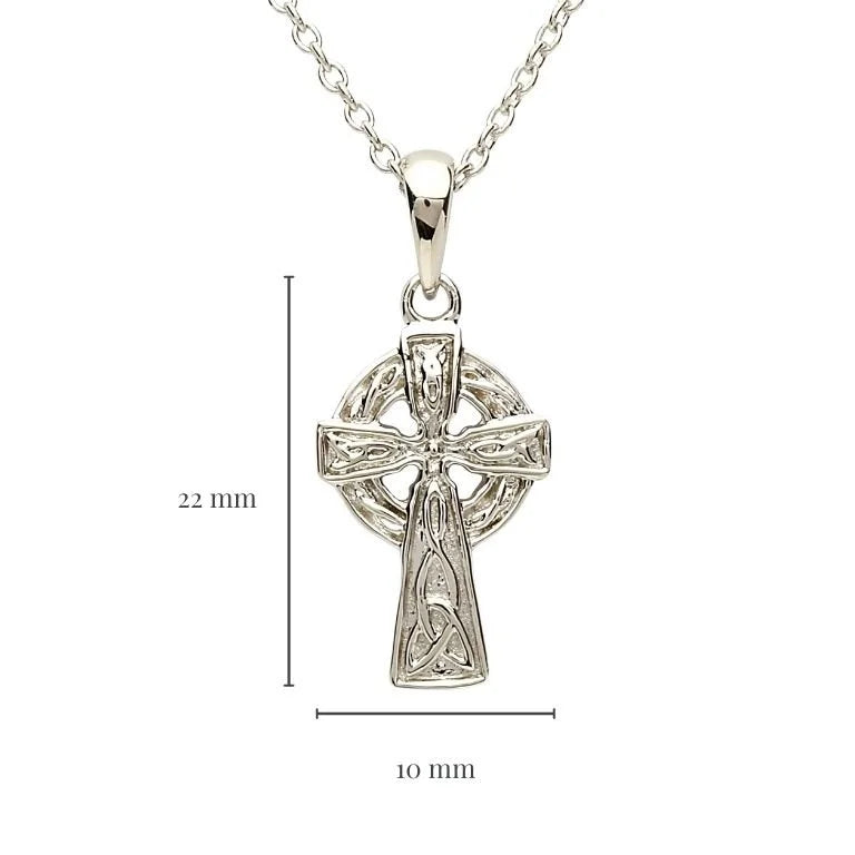 Shanore Celtic Trinithy Knot Celtic Cross-small