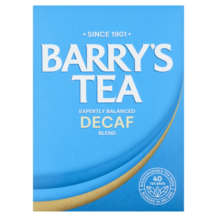 Barry's decaf tea