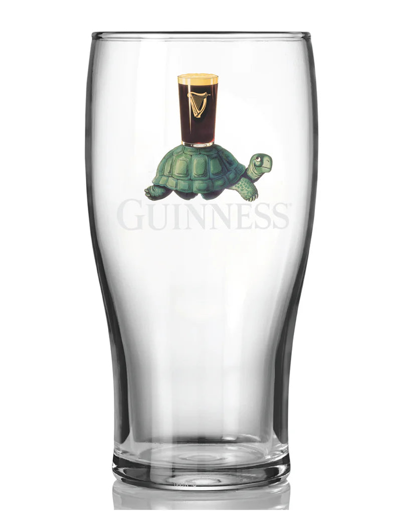 Guinness Gilroy Tortoise Pint Glass