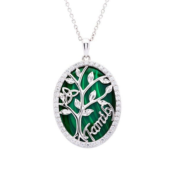 Shanore Malachite Family Pendant
