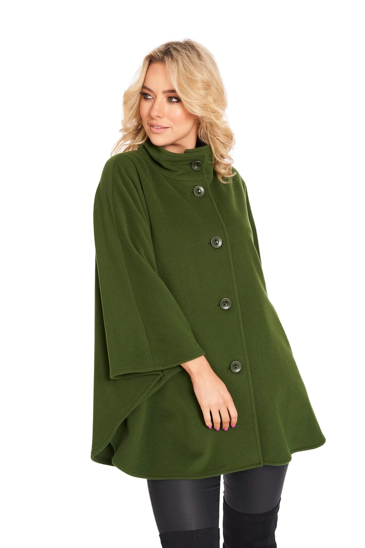 Short Cape with Pockets