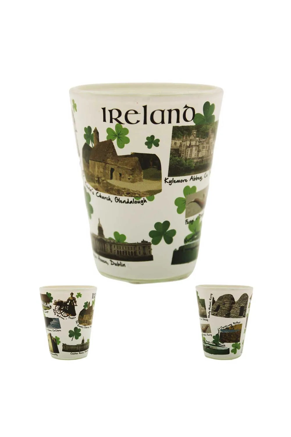Liffey Shot Glasses- Collage of ireland