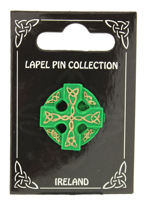 Celtic Cross Lapel Pin