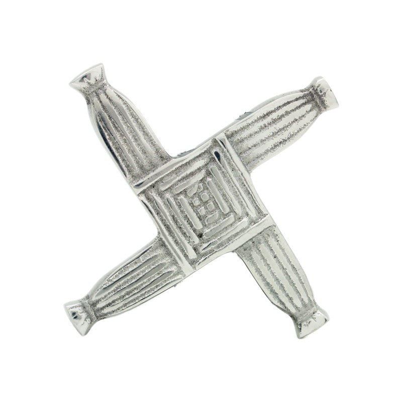 White Antique St. Bridgid's Cross