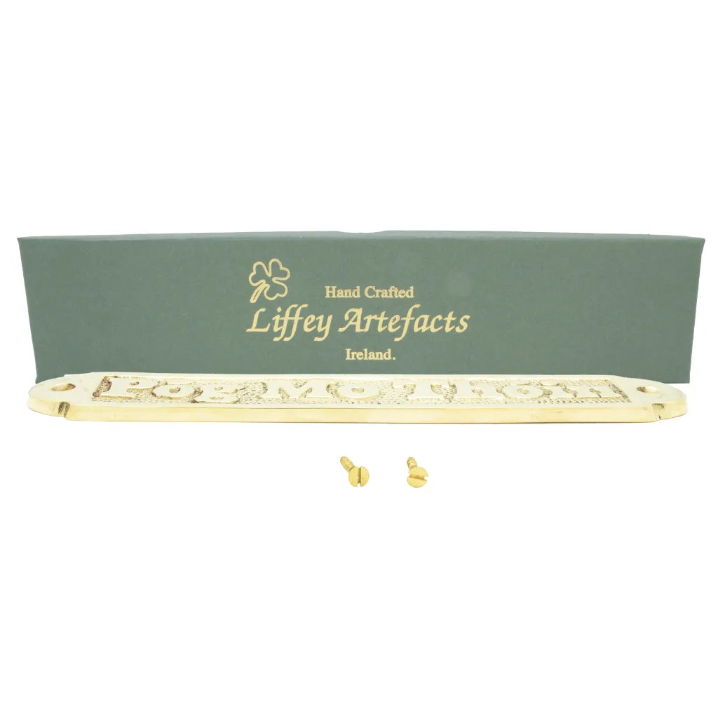 Liffey Artefacts Pog Mo Thoin Wall Plaque