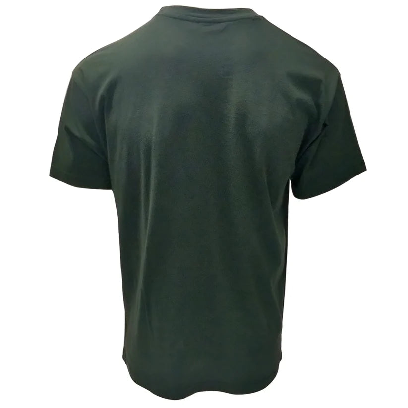 Ireland Emerald Isle Label T-shirt in Bottle Green