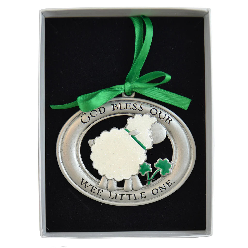 Bless this Wee One Crib Medal