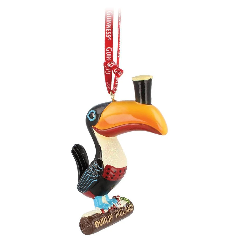 Guinness Toucan Resin Tree Decoration