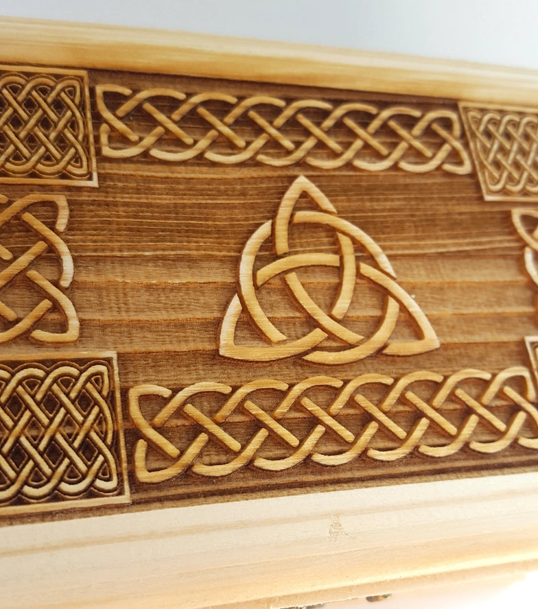 Celtic Latched Box-Trinity