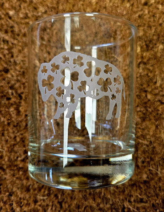 Buffalo Shamrock Etch Rocks-individual