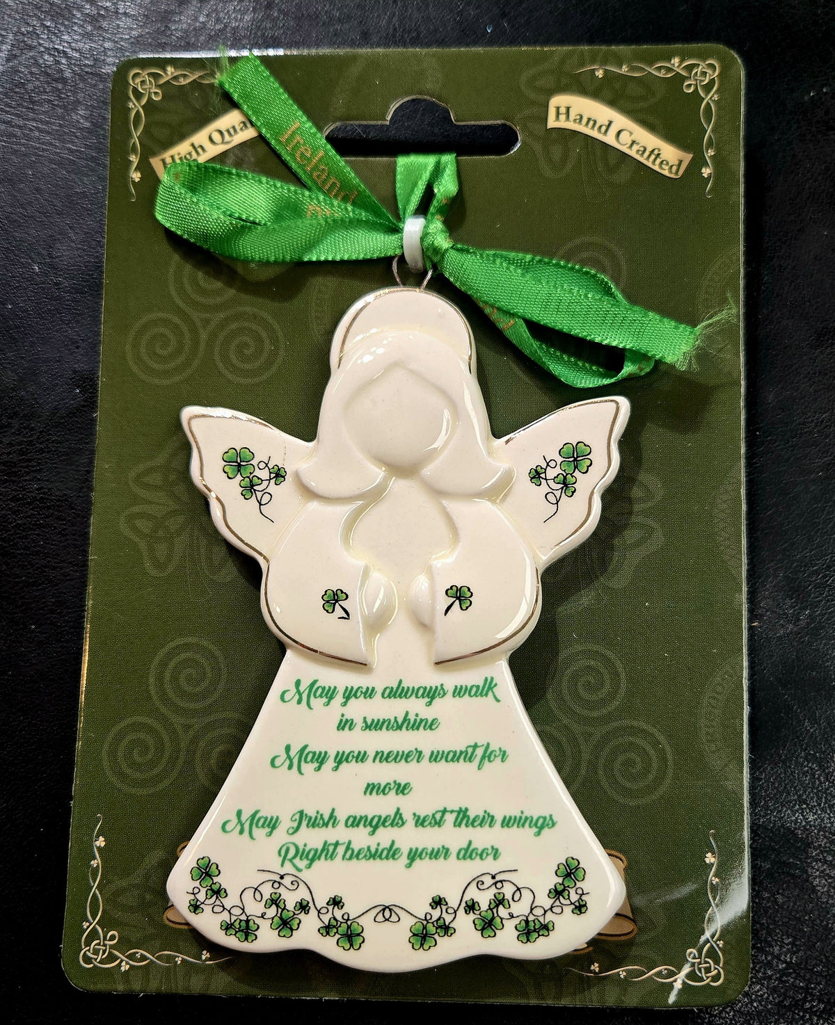 Liffey Artefacts Porcelain Hanging Angel