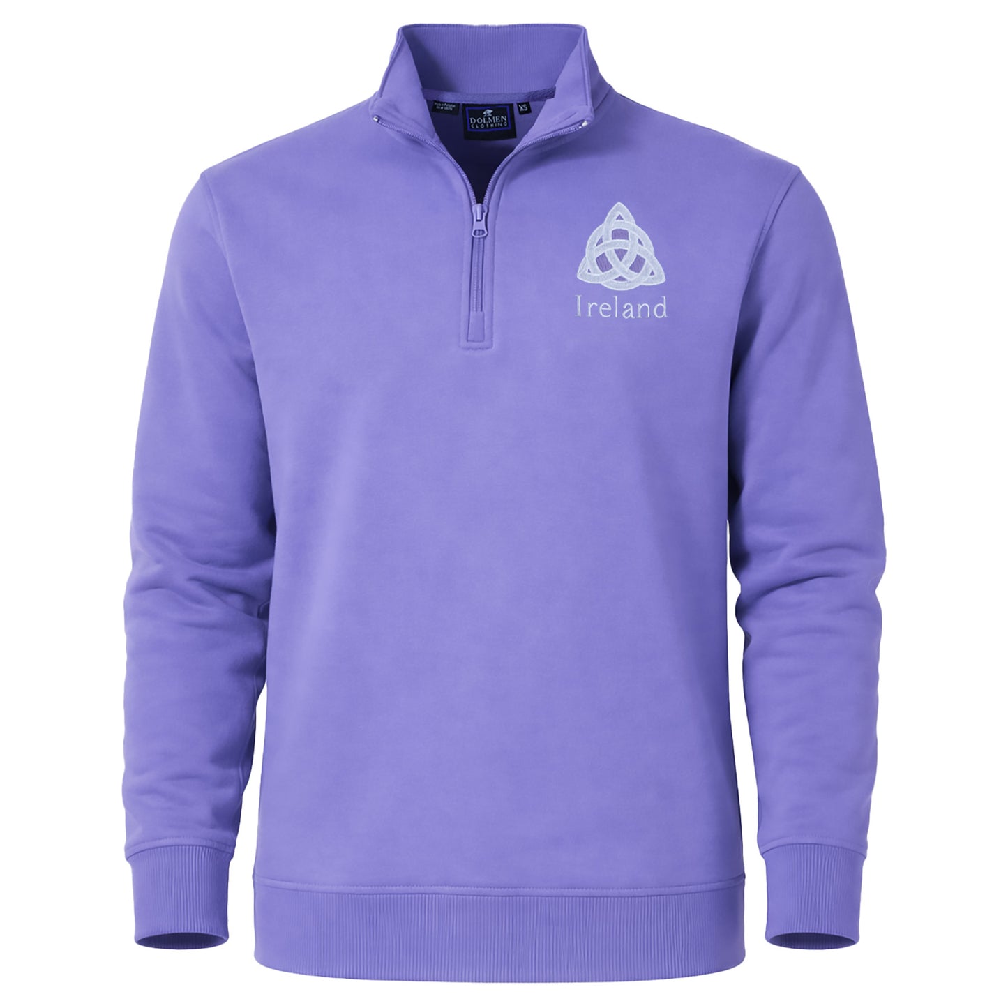 Celtic Knot 1/4 Zip Mock Neck