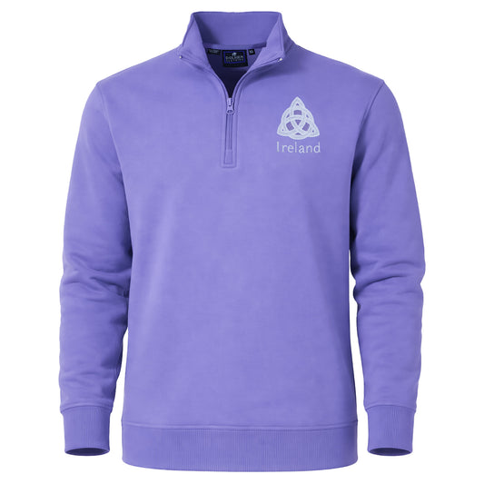 Celtic Knot 1/4 Zip Mock Neck