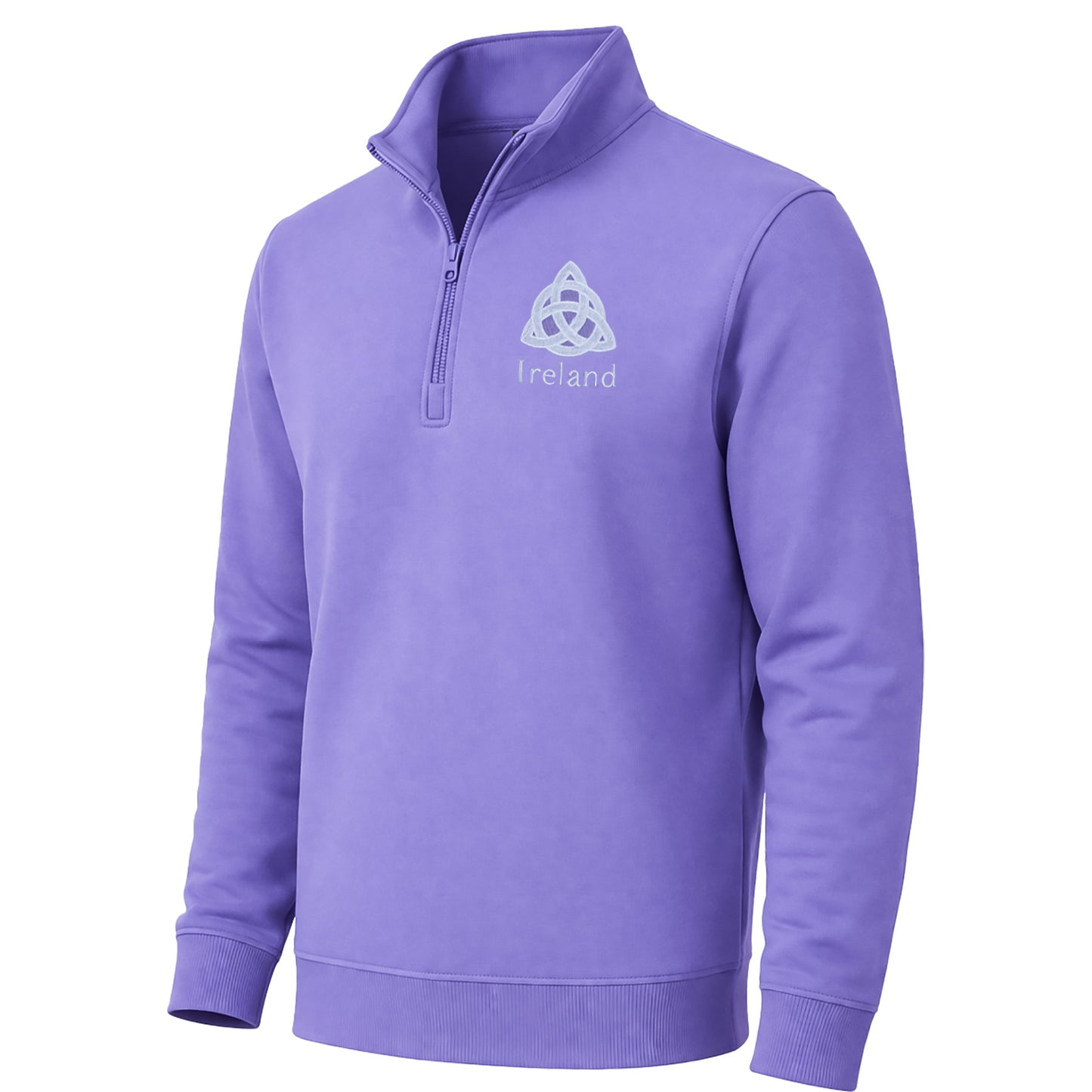 Celtic Knot 1/4 Zip Mock Neck