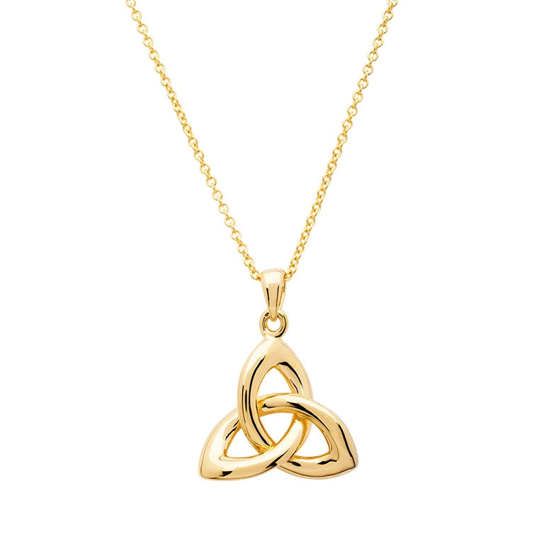 Shanore 14KT Gold Vermeil Trinity Knot Necklace