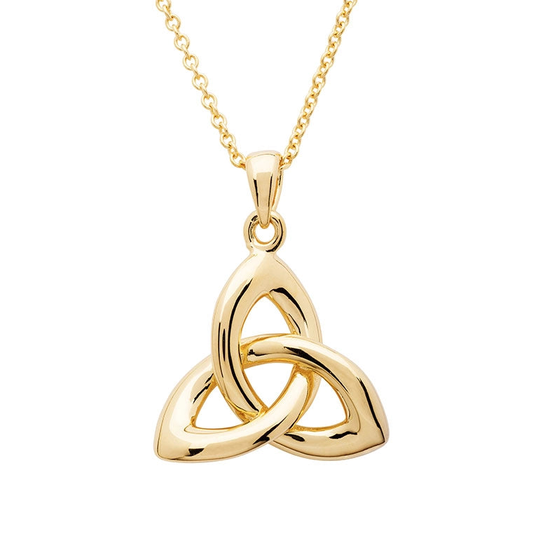 Shanore 14KT Gold Vermeil Trinity Knot Necklace