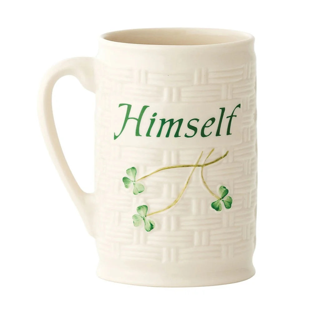Belleek Classic Himself mug