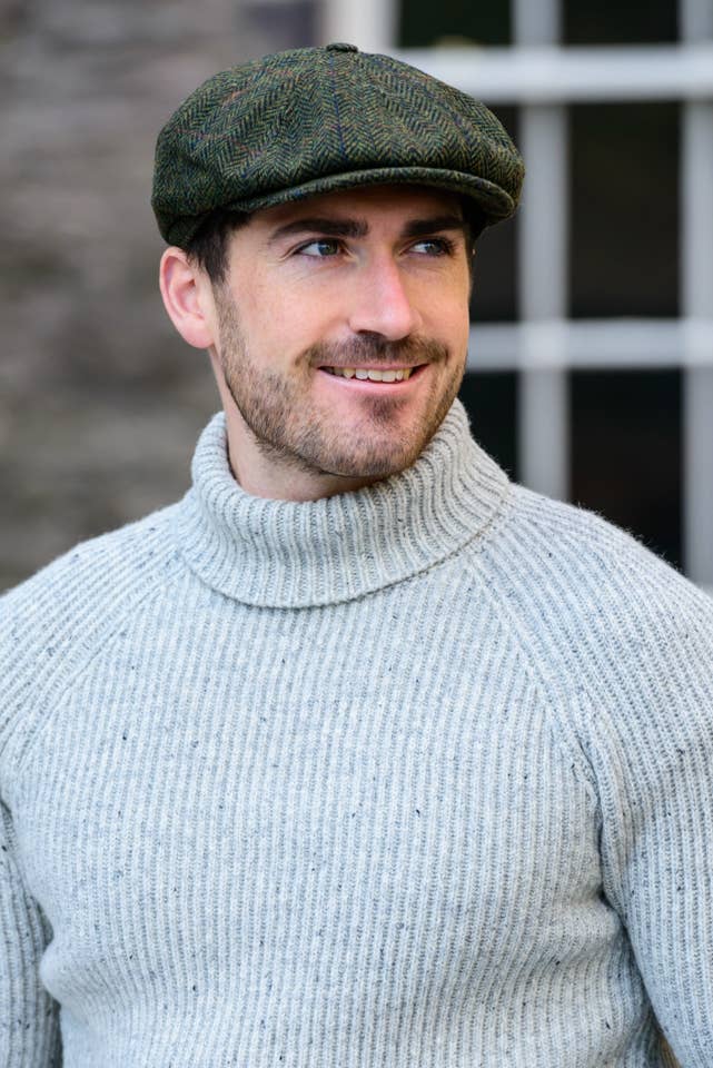 Men's 100% Tweed Driving Cap 27