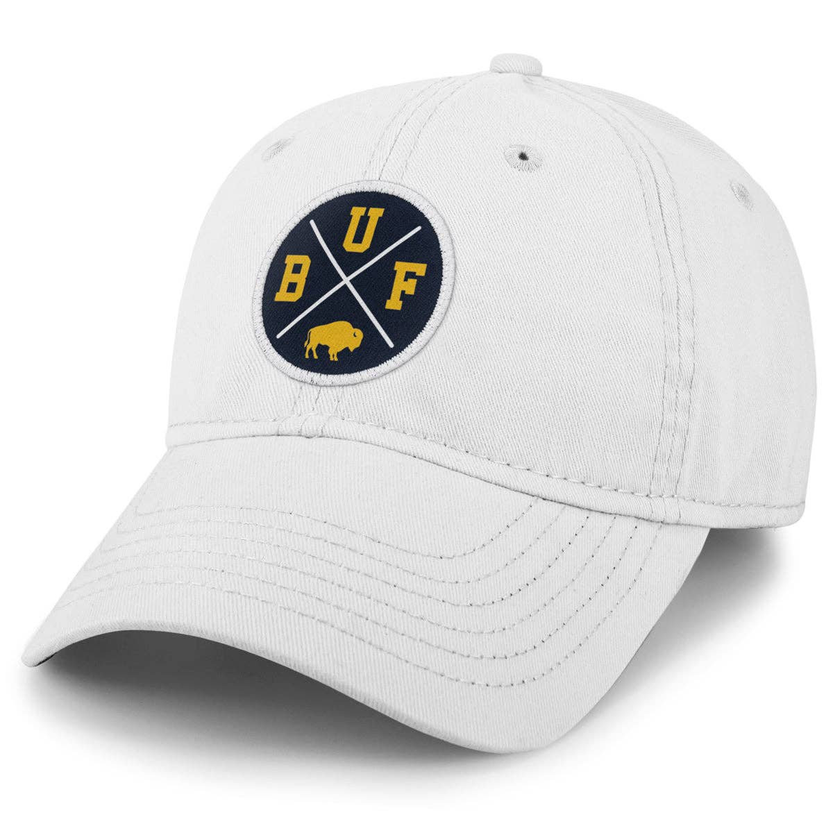 Buffalo Gold Bison Crossroads Dad Hat