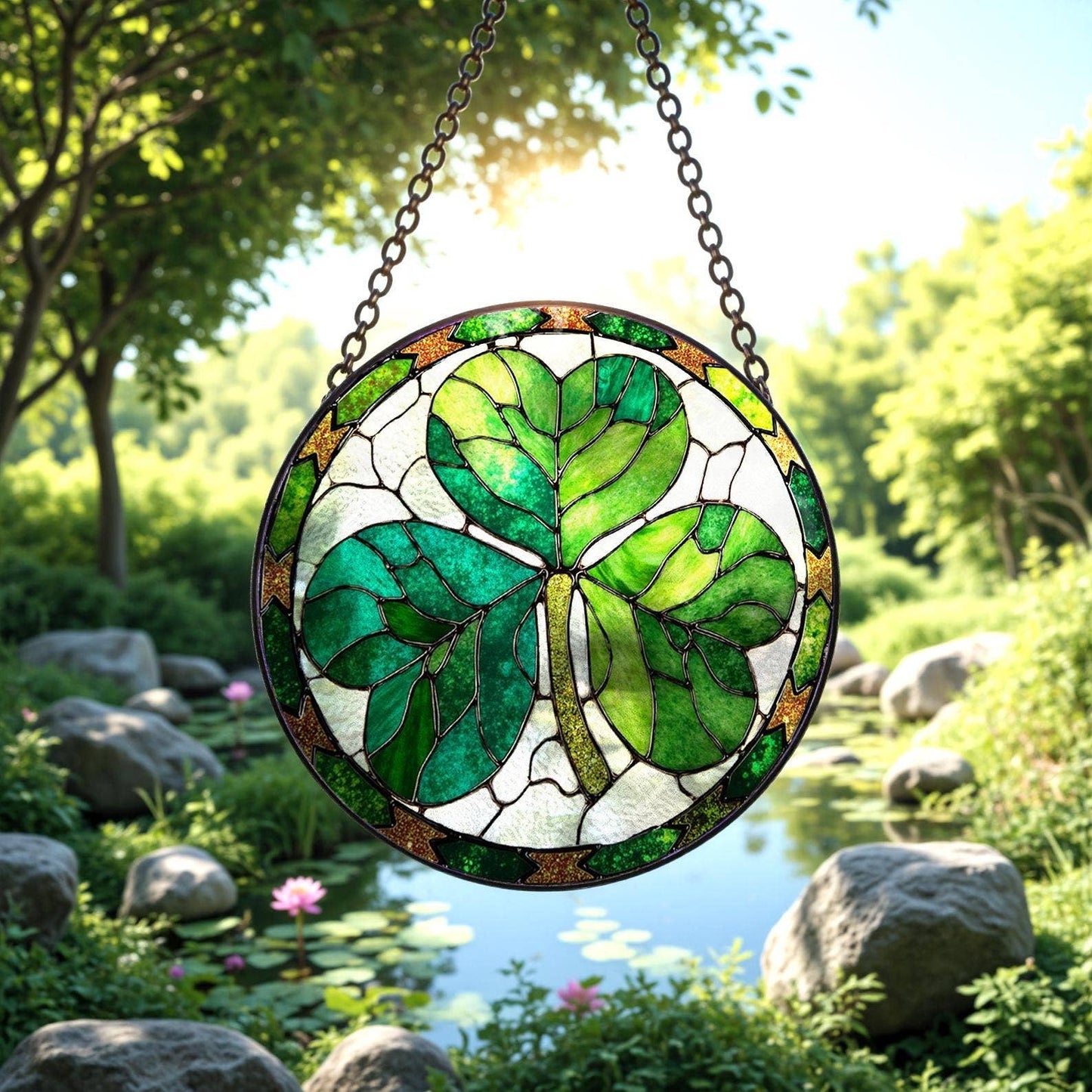 Shamrock Suncatcher