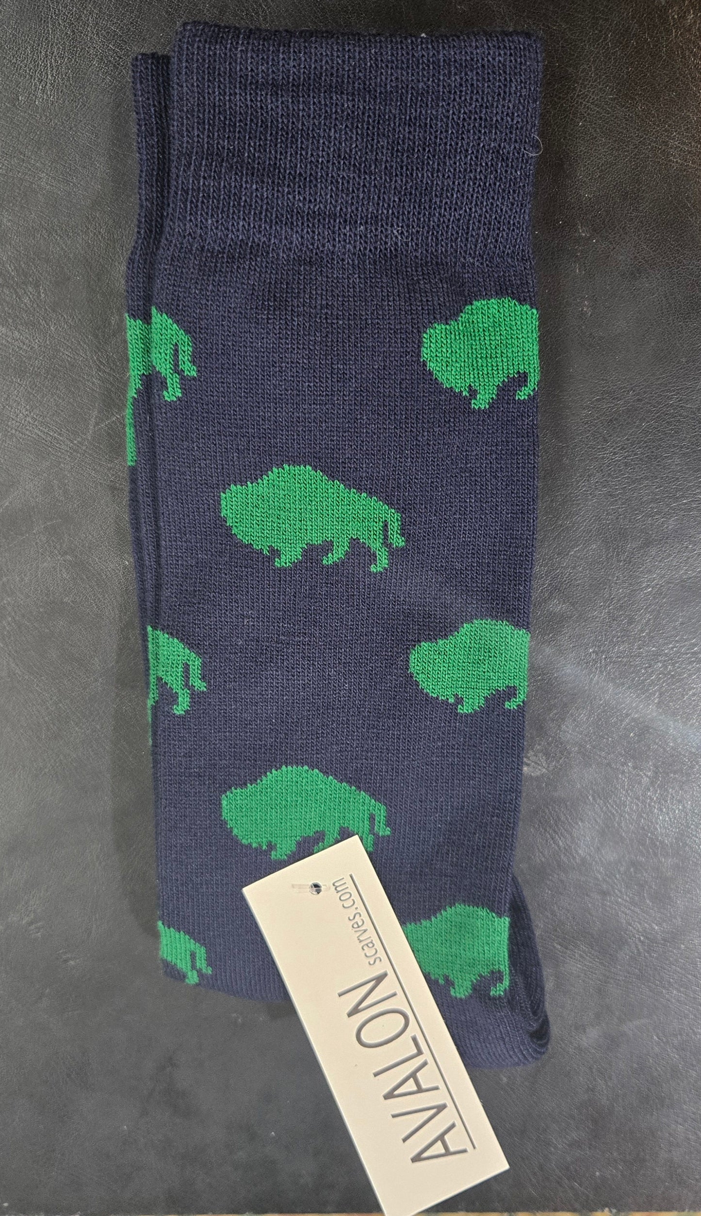 Buffalo Socks-Navy