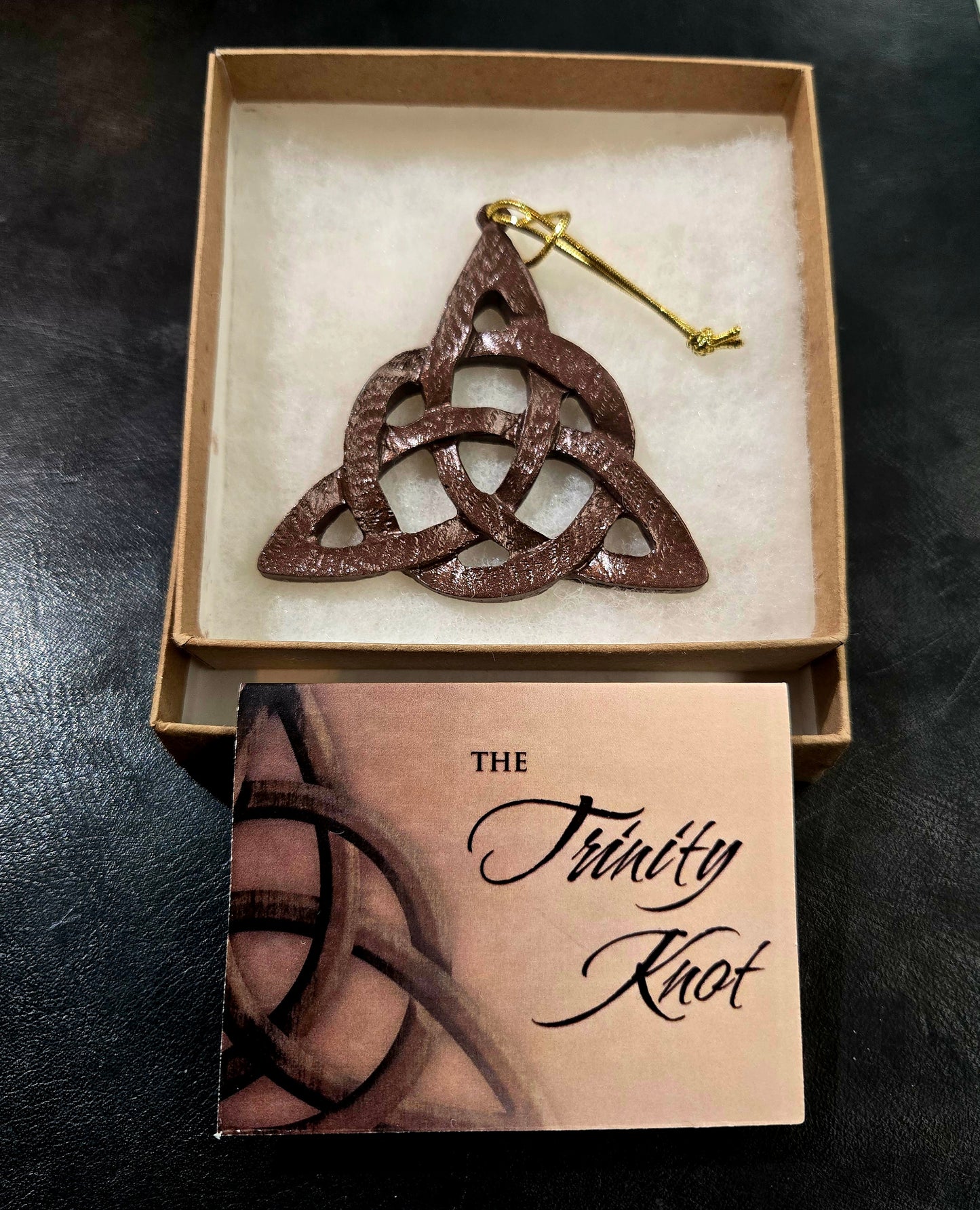 Trinity Knot Ornament with Card