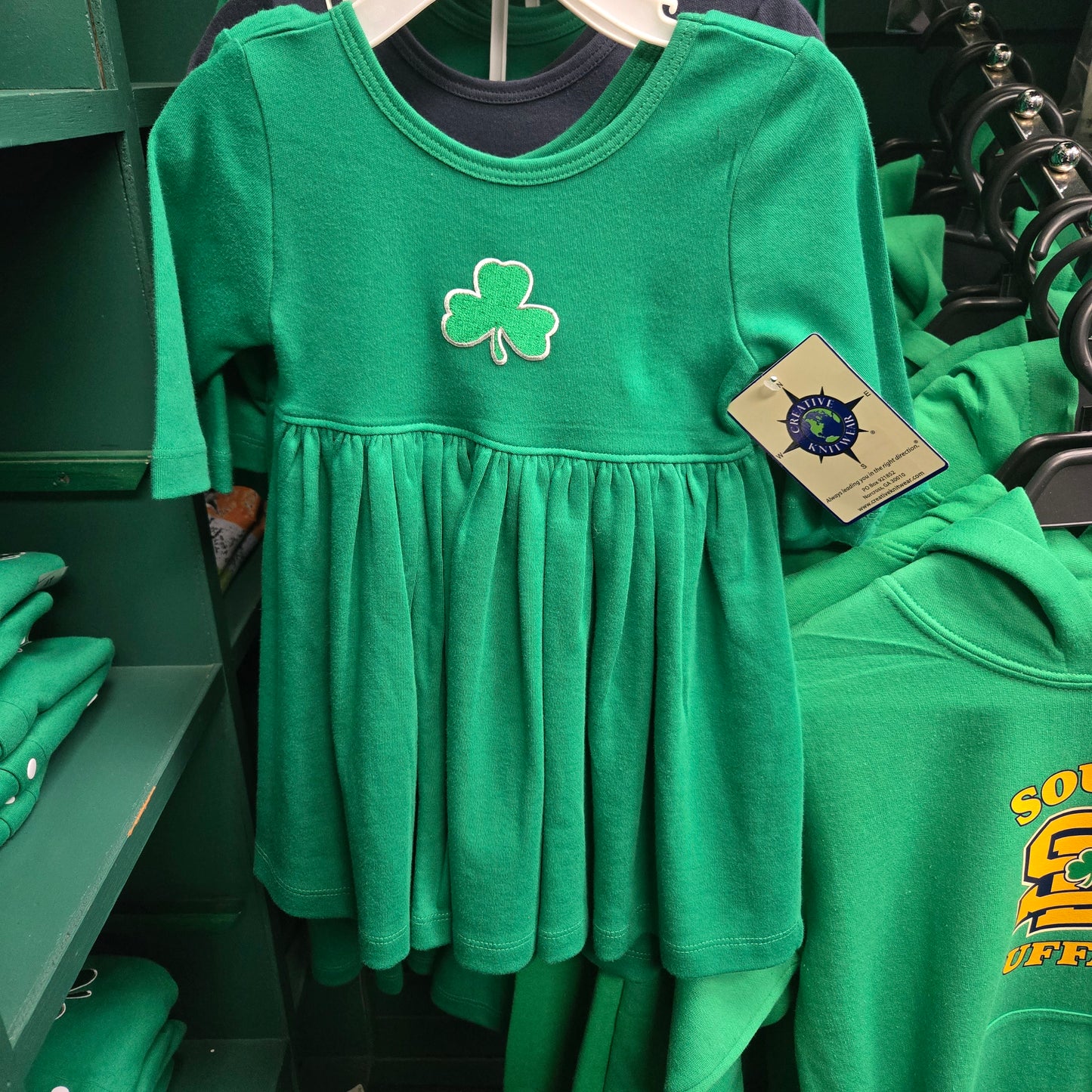Creative Knitwear Shamrock Spin Dress