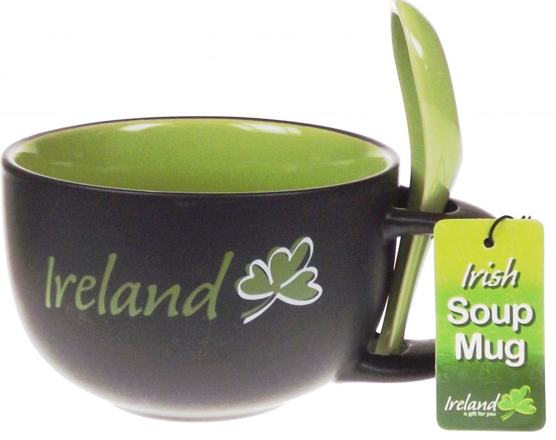 Ireland Soup Mug and Spoon