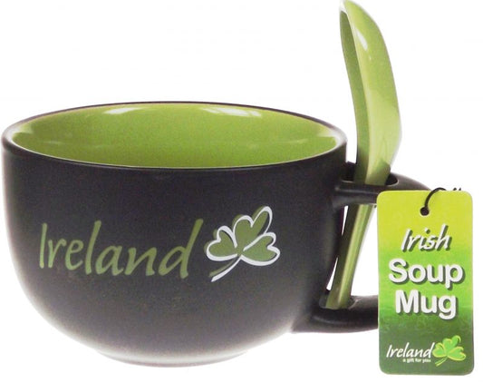 Ireland Soup Mug and Spoon