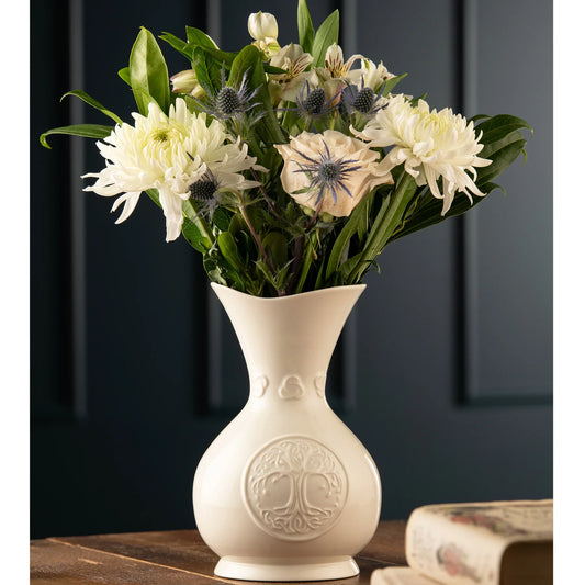 Belleek Classic Tree of Life 9" Vase