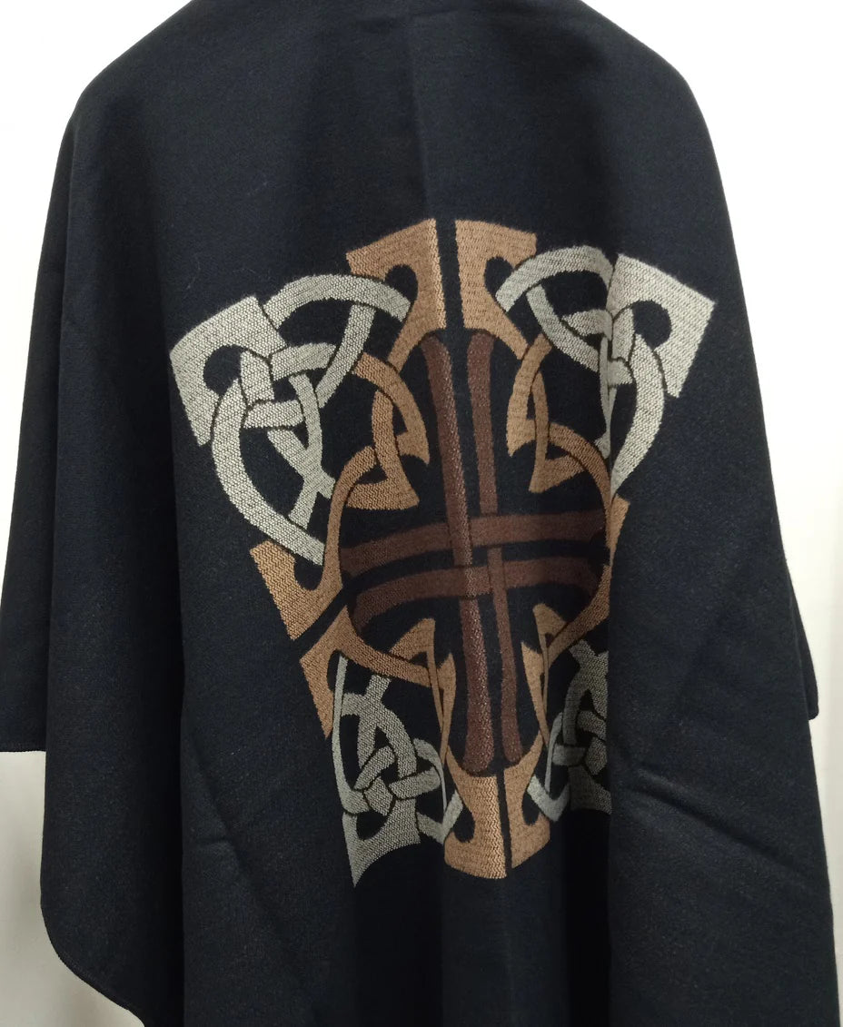 Jimmy Hourihan Shawl with Celtic Motif