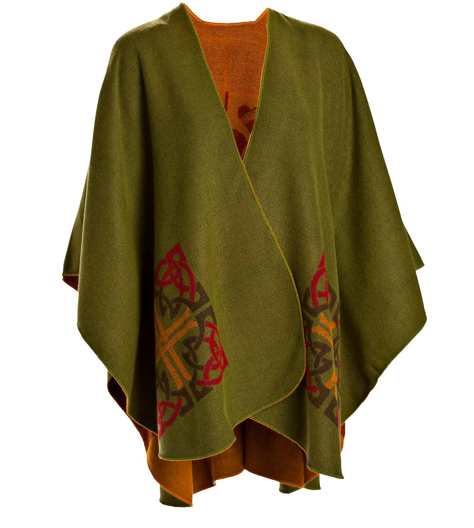 Jimmy Hourihan Shawl with Celtic Motif