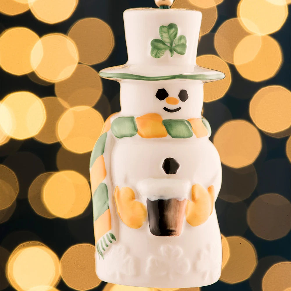Paddy Snowman Bell Orn