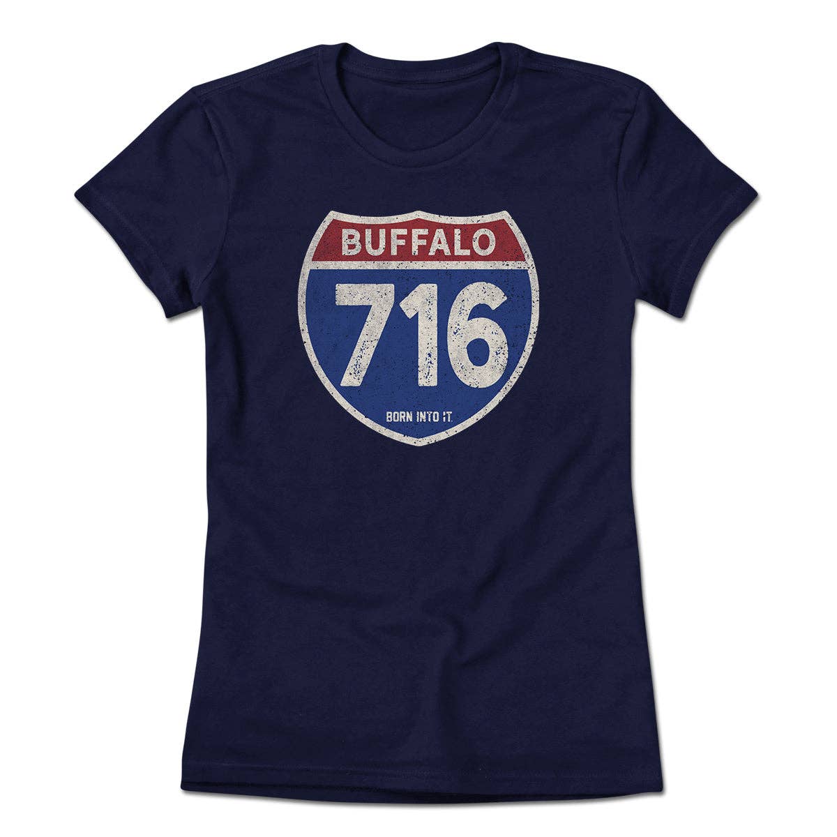 Buffalo 716 Interstate Sign T-Shirt