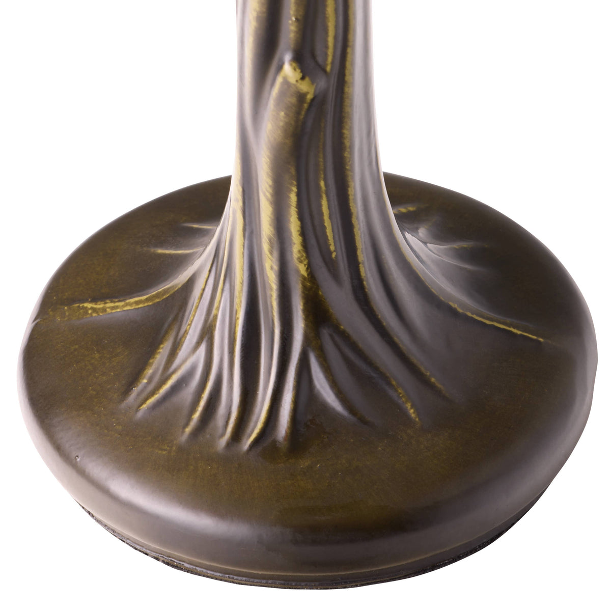 15.5" St. Patrick's Day Stained Glass Table Lamp
