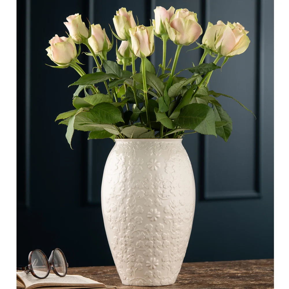 Belleek Classic Field of Shamrocks Vase