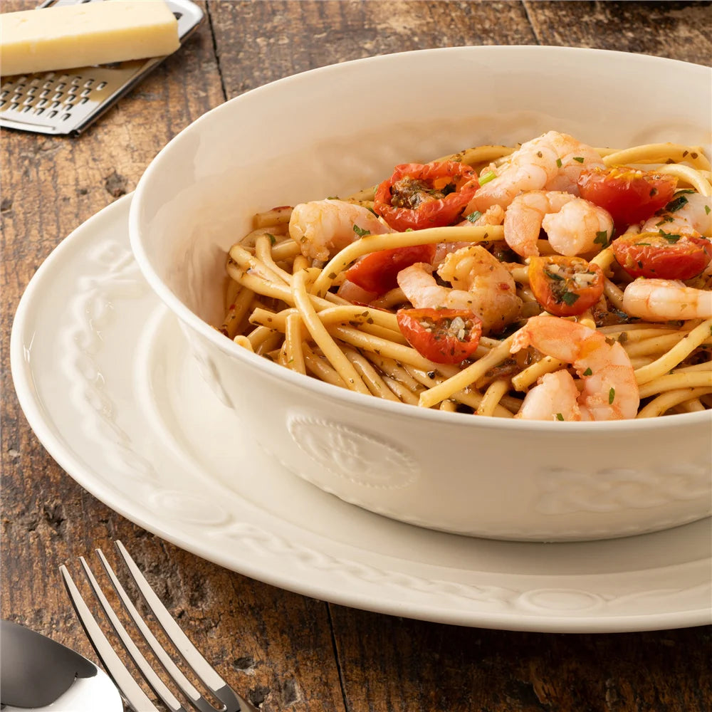 Belleek Claddagh Pasta Bowl