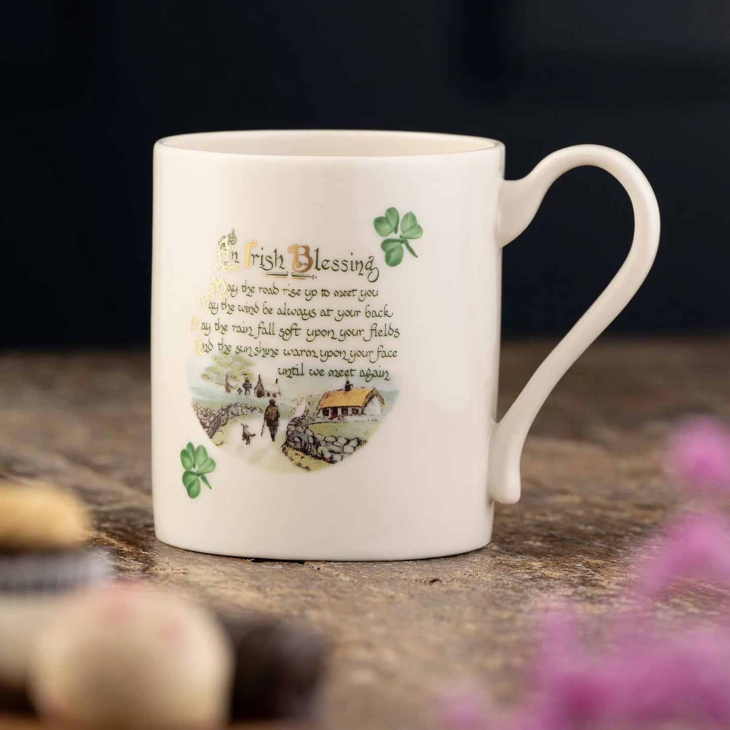 Belleek Classic Irish Blessing Mug&nbsp;